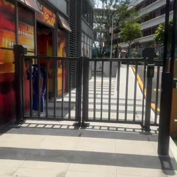 栅栏门