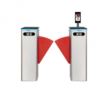 304不锈钢立式翼闸【人脸识别进】