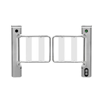 304不锈钢立式摆闸【加宽通道】