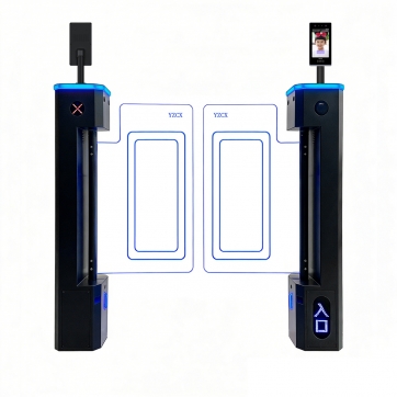 黑色单通道【人脸识别进+人脸识别出】